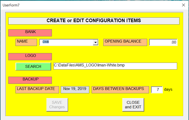 Configuration Module