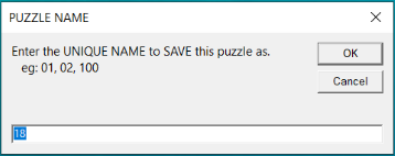 Puzzle Name